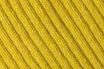 Yellow wool texture