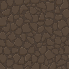Stone Wall Seamless Pattern
