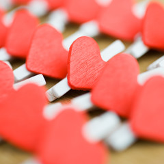 Obraz premium red hearts