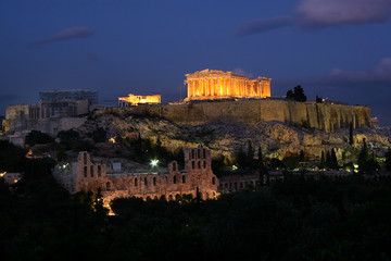 Parthenon on the Acropolis