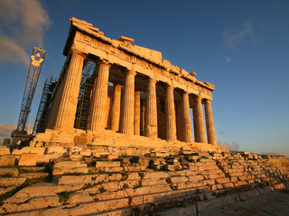 Obraz premium Parthenon on the Acropolis, Athens Greece