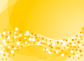 Abstract striped background with confetti