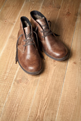 Brown shoes