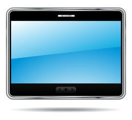 Digital tablet touchscreen.