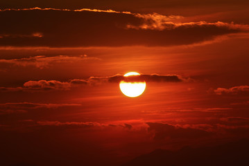 sun and clouds