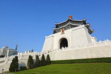 Fototapeta premium Chiang kai-shek memorial hall in taiwan