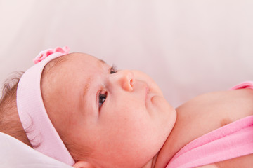 Fototapeta na wymiar newborn baby