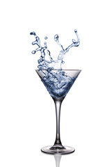 Blue martini