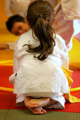 petite fille au judo