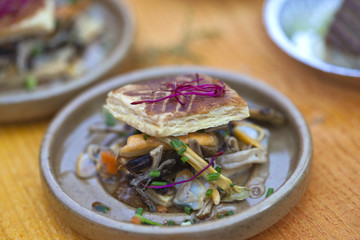 Gastronomie, cuisine, repas, aliment, entrée, plat, pâte