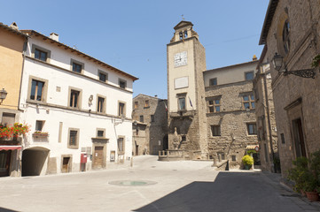 Fototapeta na wymiar Vitorchiano, Stare Miasto