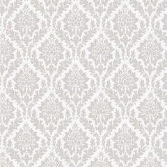 Seamless damask wallpaper