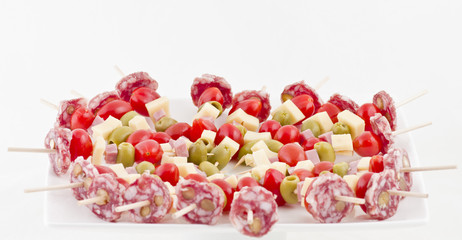 aperitif brochette tomate