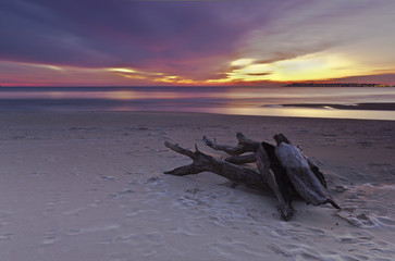 Sunrise at the beach