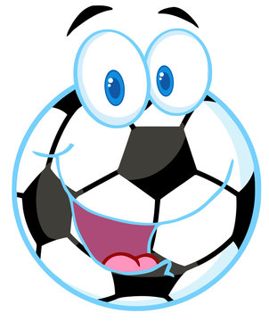 Cartoon Soccer Ball