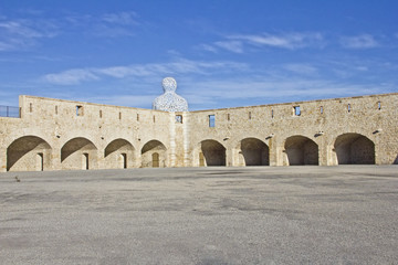 Fototapeta premium Walls in Antibes, French Riviera