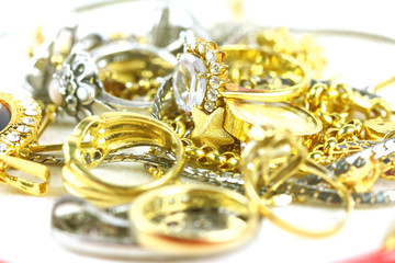 Gold accessories