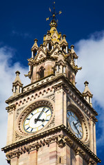 Fototapeta na wymiar Belfast Albert Clock