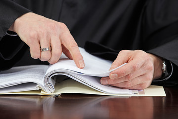 lawyer at work