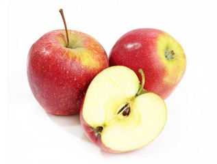 Apples. Isolated On A White Background.