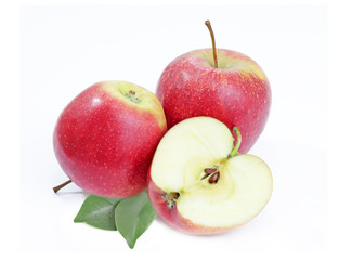 Apples. Isolated On A White Background.