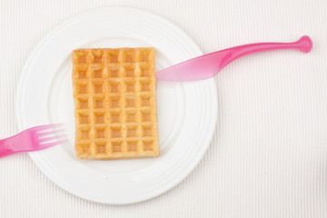 Obraz na płótnie Canvas waffle