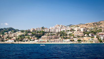 Fototapeta na wymiar Messina cityscape
