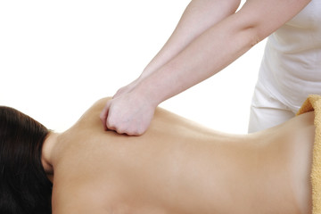 Obraz premium back massage