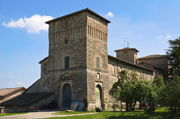 Fototapeta na wymiar Castle of Panocchia. Emilia-Romagna. Italy.
