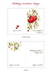 Wedding invitation design