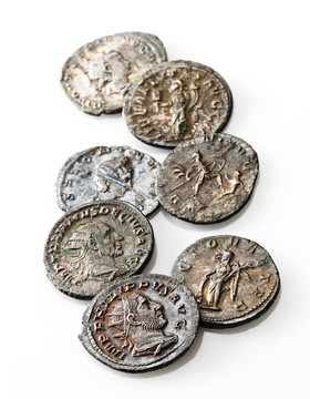 Fototapeta Römische Münzen