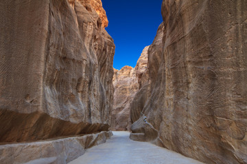 As-Siq Petra, Lost rock city of Jordan.  UNESCO world heritage s