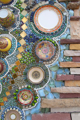 colorful abstract wall