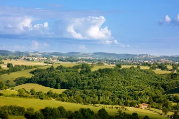 Rolgordijnen Paysage de France (vers Roanne, Rhône-Alpes) © Tof Locoste