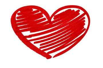 red heart