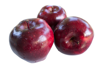 Red apple isolated
