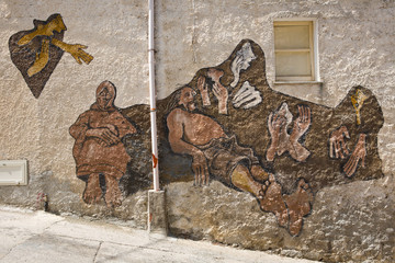 Orgosolo Murales Sardegna