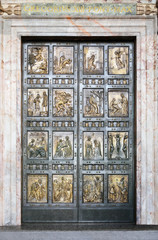 Naklejka premium Holy Door In Vatican