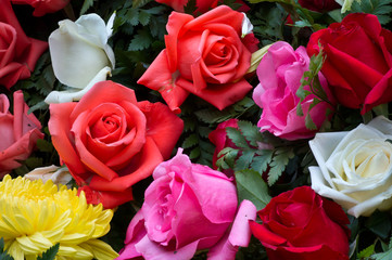 Beautiful bouquet of flowers