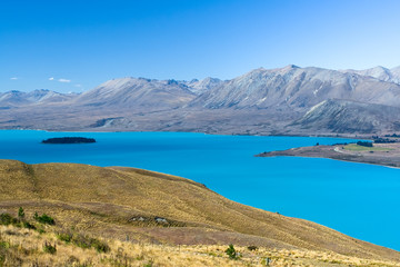 Fototapeta premium Lake Tekapo, New Zealand