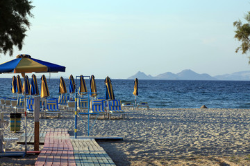 Greece. Kos island. Tigaki beach.