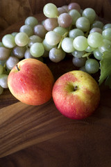 fruits on top