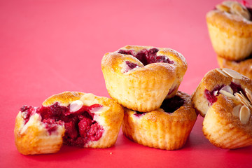 muffins à la framboise
