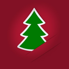Christmas tree applique