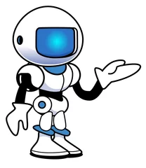Photo sur Plexiglas Robots Robot-Guidage simple