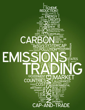 Word Cloud "Emissions Trading"