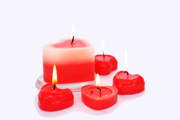 Red candles