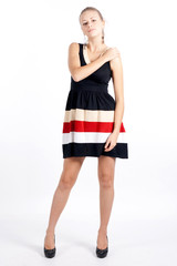 gerl, portrait, studio, emotion