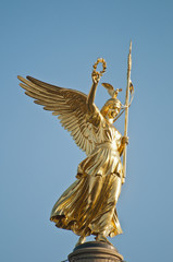 Fototapeta premium The Siegessaule at Berlin, Germany