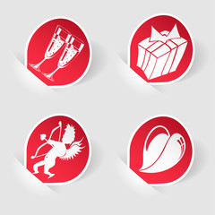 Collect Sticker for Valentine's Day